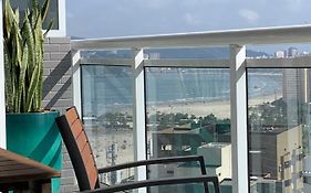 Ocean Front Unlimited Com Vista Mar - Wi-Fi, Piscina Borda Infinita Aquecida De Frente Ao Mar, Jacuzzi, Saunas E Academia